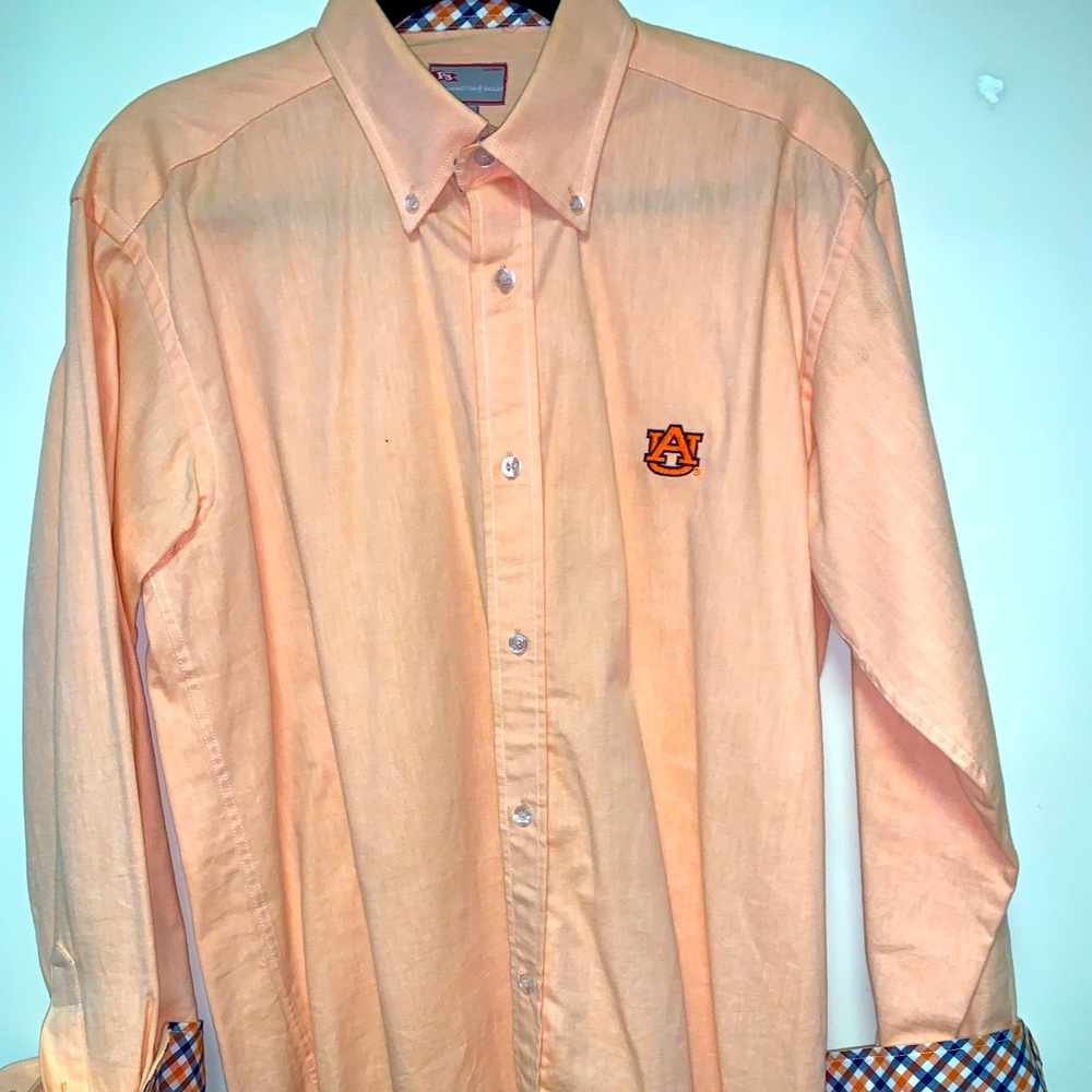 AUBURN GAMEDAY Dress Shirt, Salmon